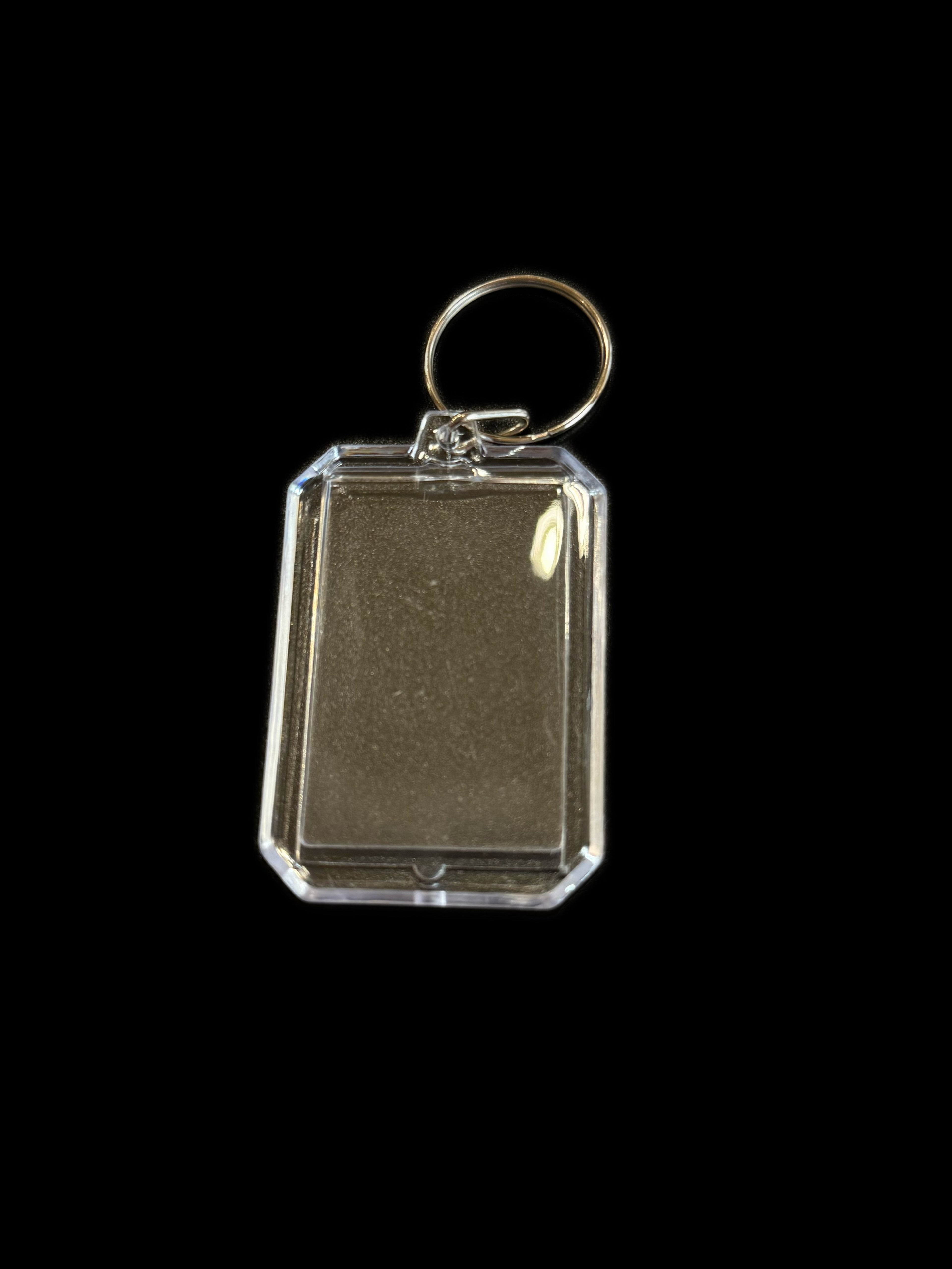 Clear Acrylic Photo Frame Keychain