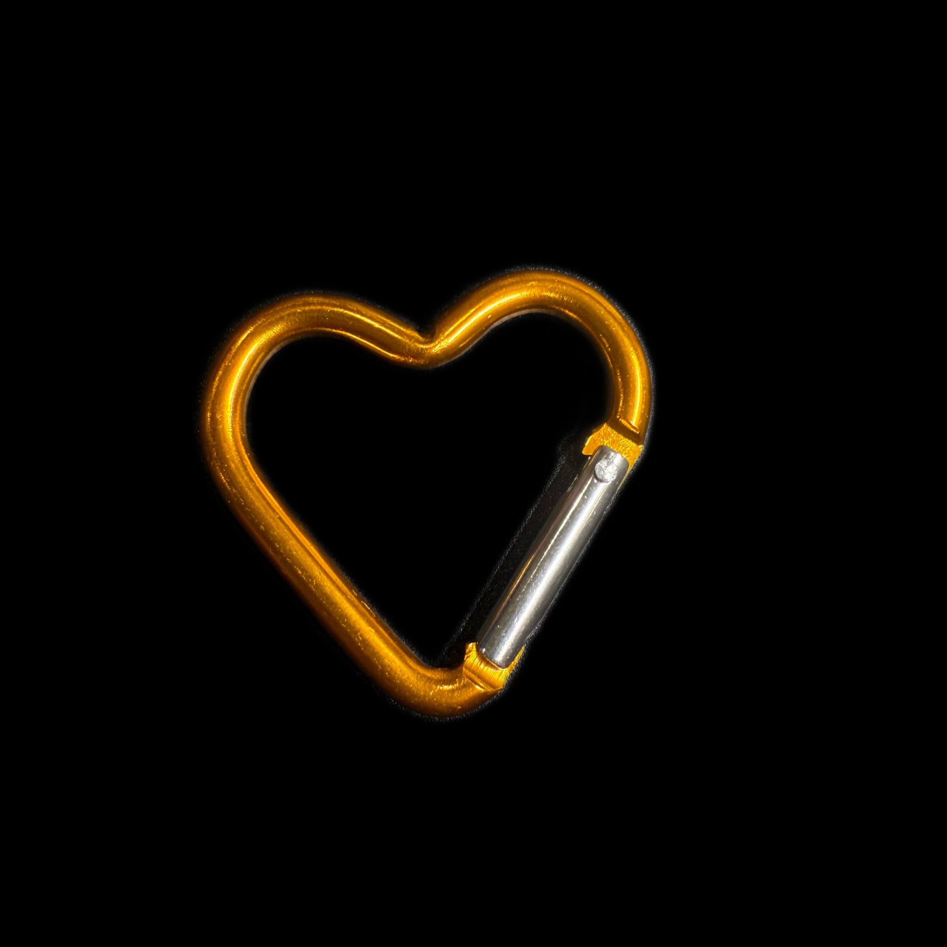 Heart-Shaped Carabiner