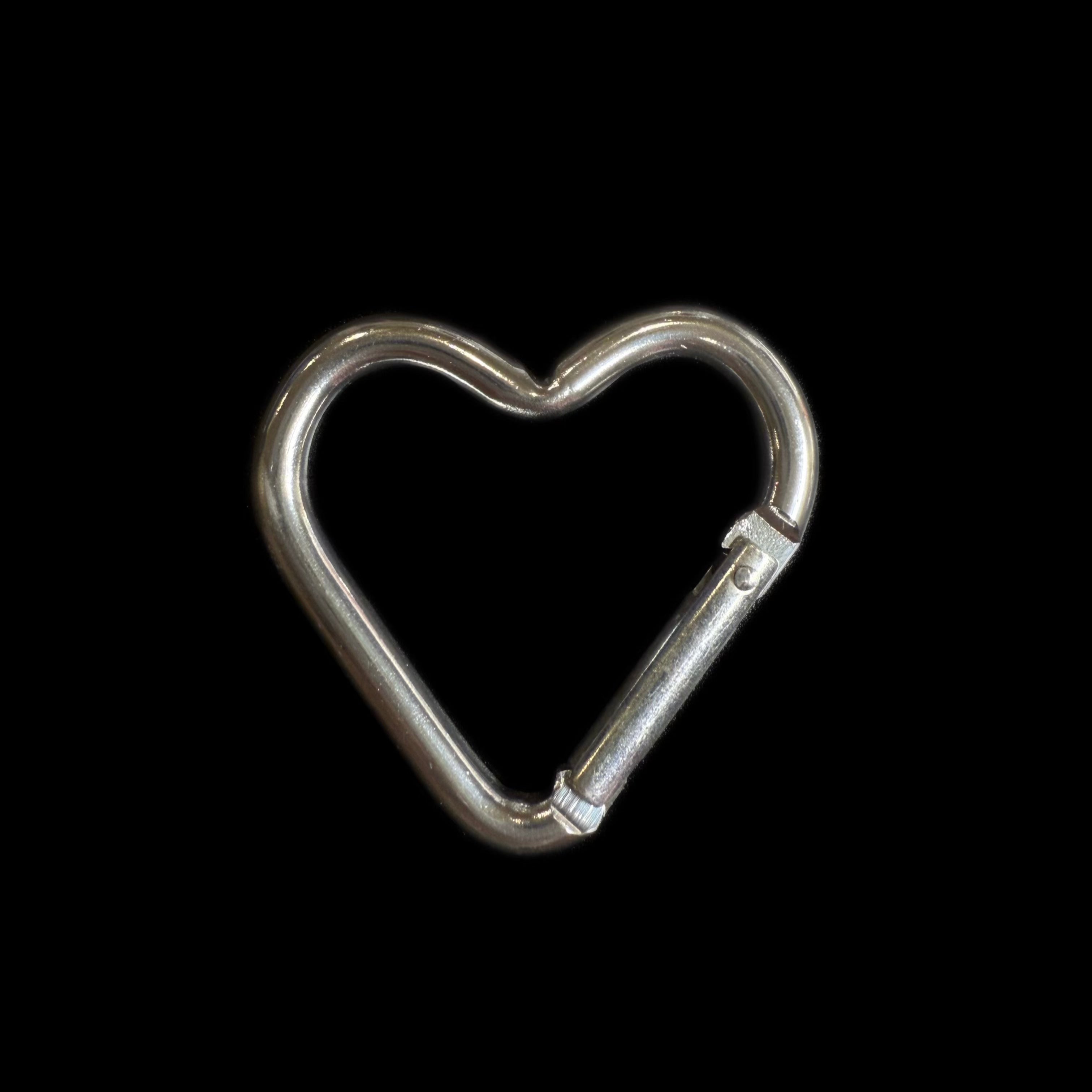 Heart-Shaped Carabiner