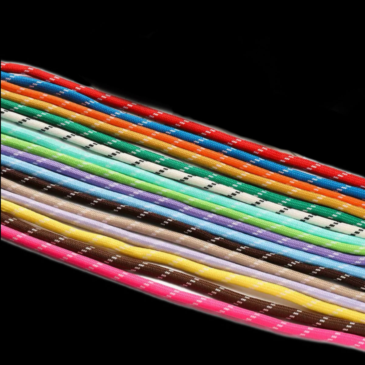 Braide Nylon Cord with Metal End Caps