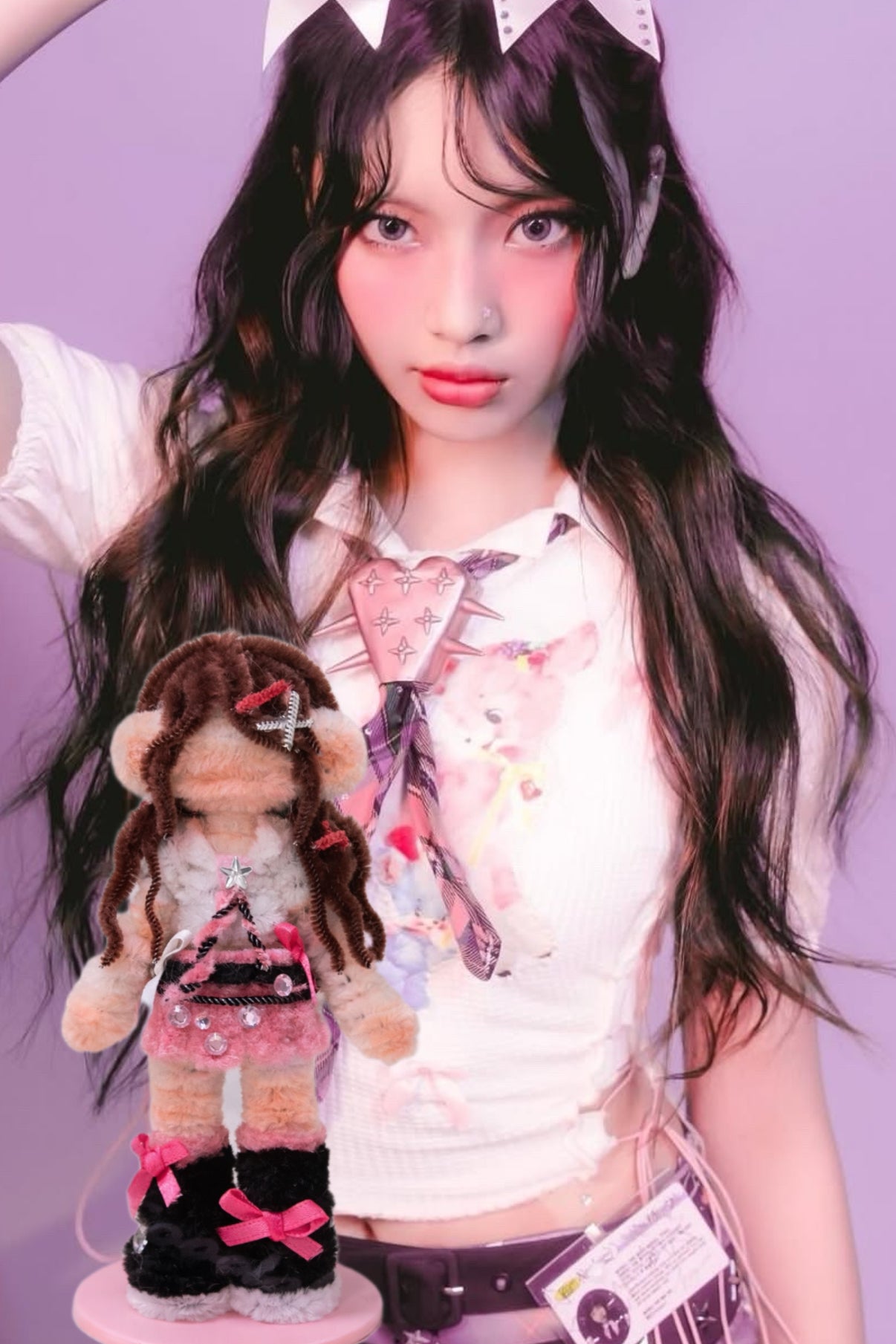 Custom Pipe Cleaner Doll – Personalized Handmade Gift